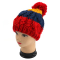 Рука вязать Мужчины и женщины Зимний Hat Beanie Cap